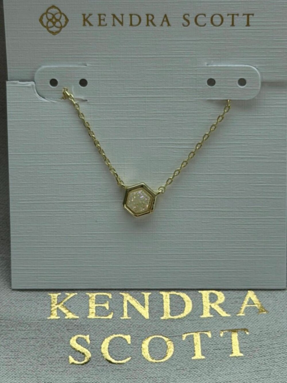 Kendra Scott Gold Pendant Necklace